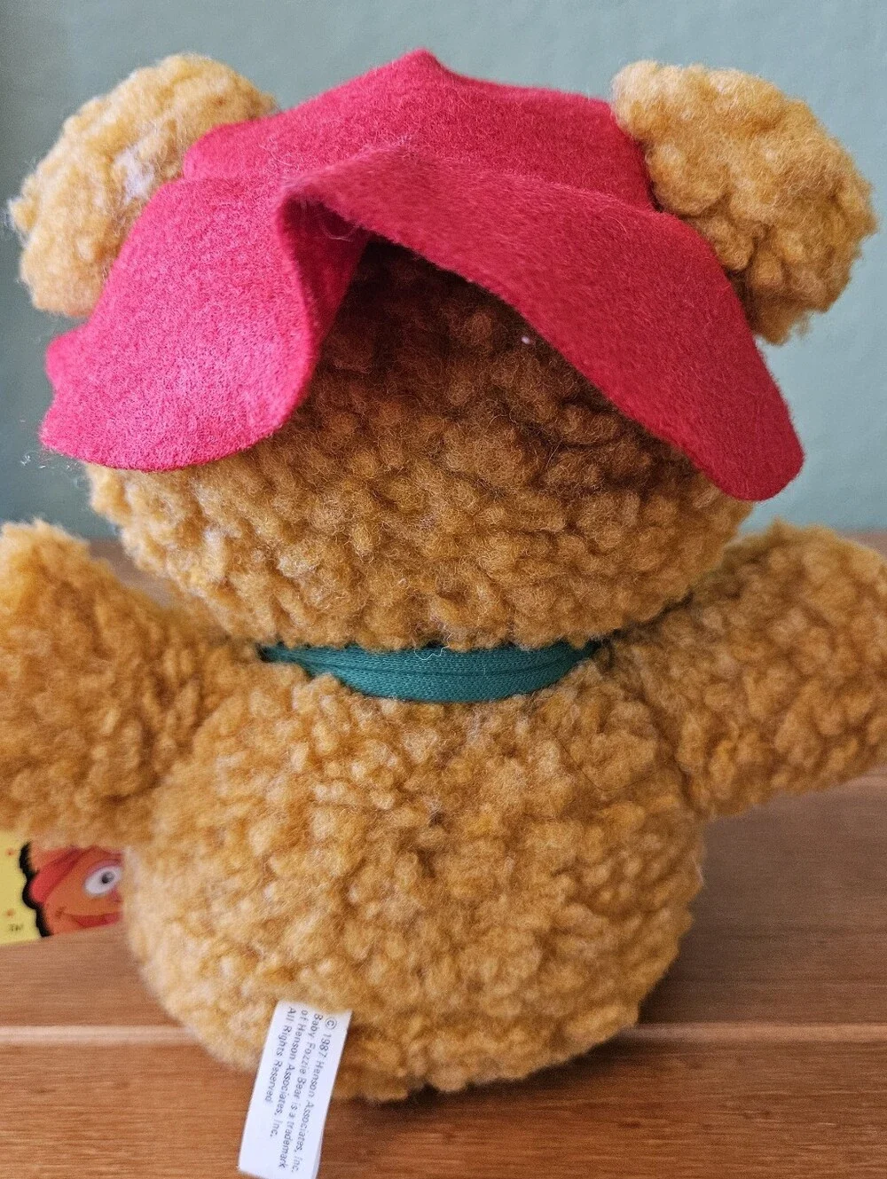 Vintage 1987 McDonald's Jim Henson's Baby Fozzie Bear Muppet Babies Plush